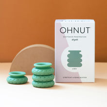 Load image into Gallery viewer, BodyGra, Ireland&#39;s sexual wellness shop - Ohnut are a set of stackable bumpers so you can customise penetration depth during intercourse. They&#39;re ideal for anyone suffering from endometriosis, vaginismus, or post gynae surgery.